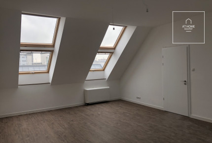 Newly built one-bedroom apartment for rent, with 41 sqm terrace in Budapest 6th district,  Diplomatic Quarter