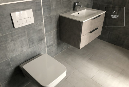 Newly built one-bedroom apartment for rent, with 41 sqm terrace in Budapest 6th district,  Diplomatic Quarter