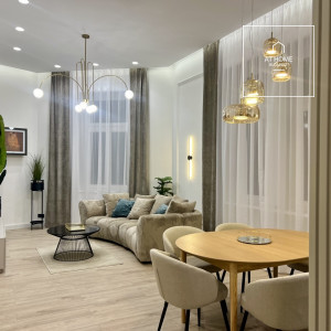 Fully furnished 112 sqm luxury apartment with 2 bedrooms in the City Center