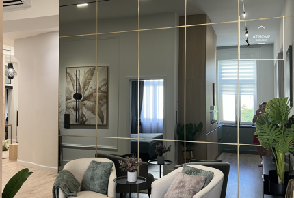 Fully furnished 112 sqm luxury apartment with 2 bedrooms in the City Center