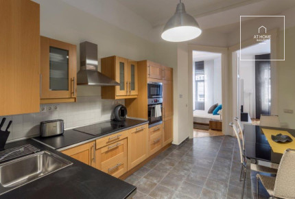 Refurbished two bedroom apartment for rent in downtown Budapest
