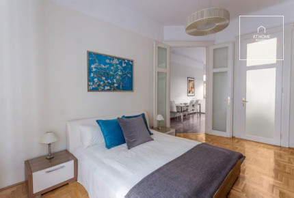 Refurbished two bedroom apartment for rent in downtown Budapest