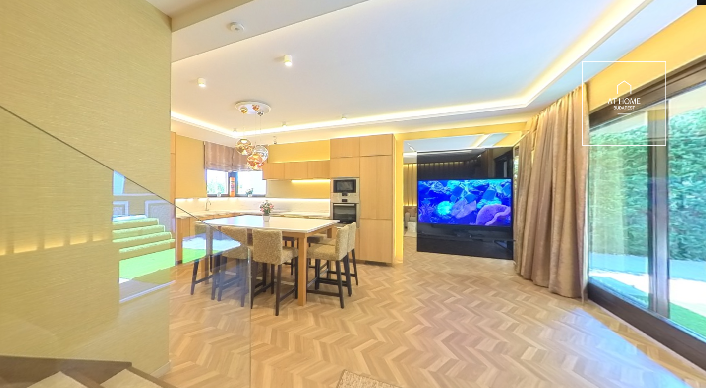 Fully renovated 110 sqm luxury apartment in a green residential area of the 3rd district