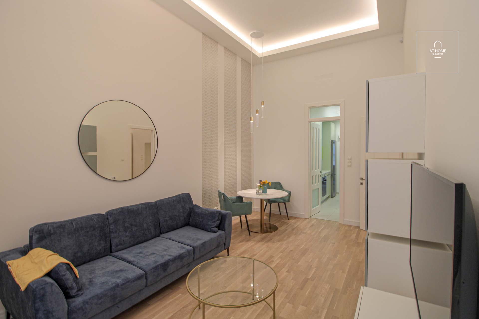 Newly refurbished apartment for rent in Lipótváros, Budapest V. district