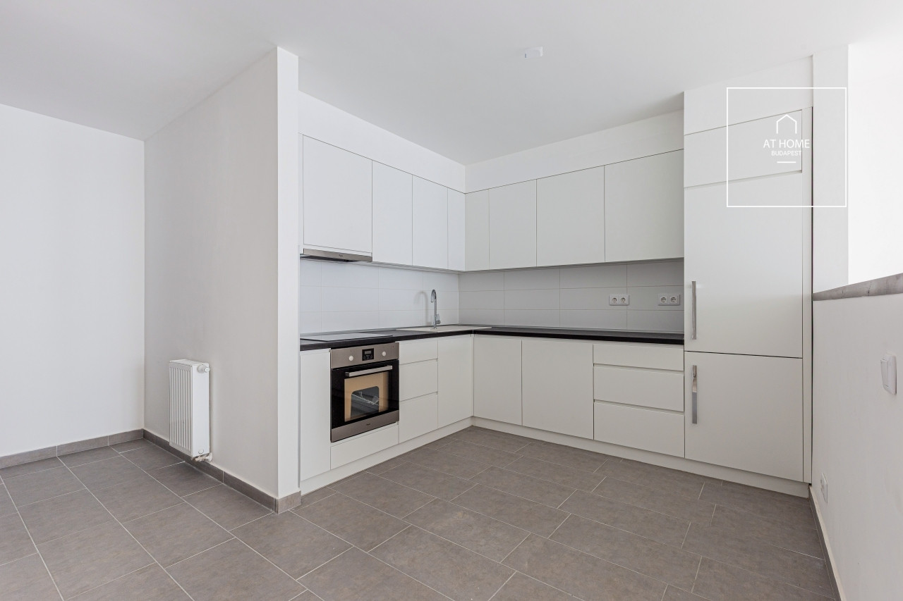 Newly built 77 m², 2-bedroom apartment with balcony in Budapest’s 13th district