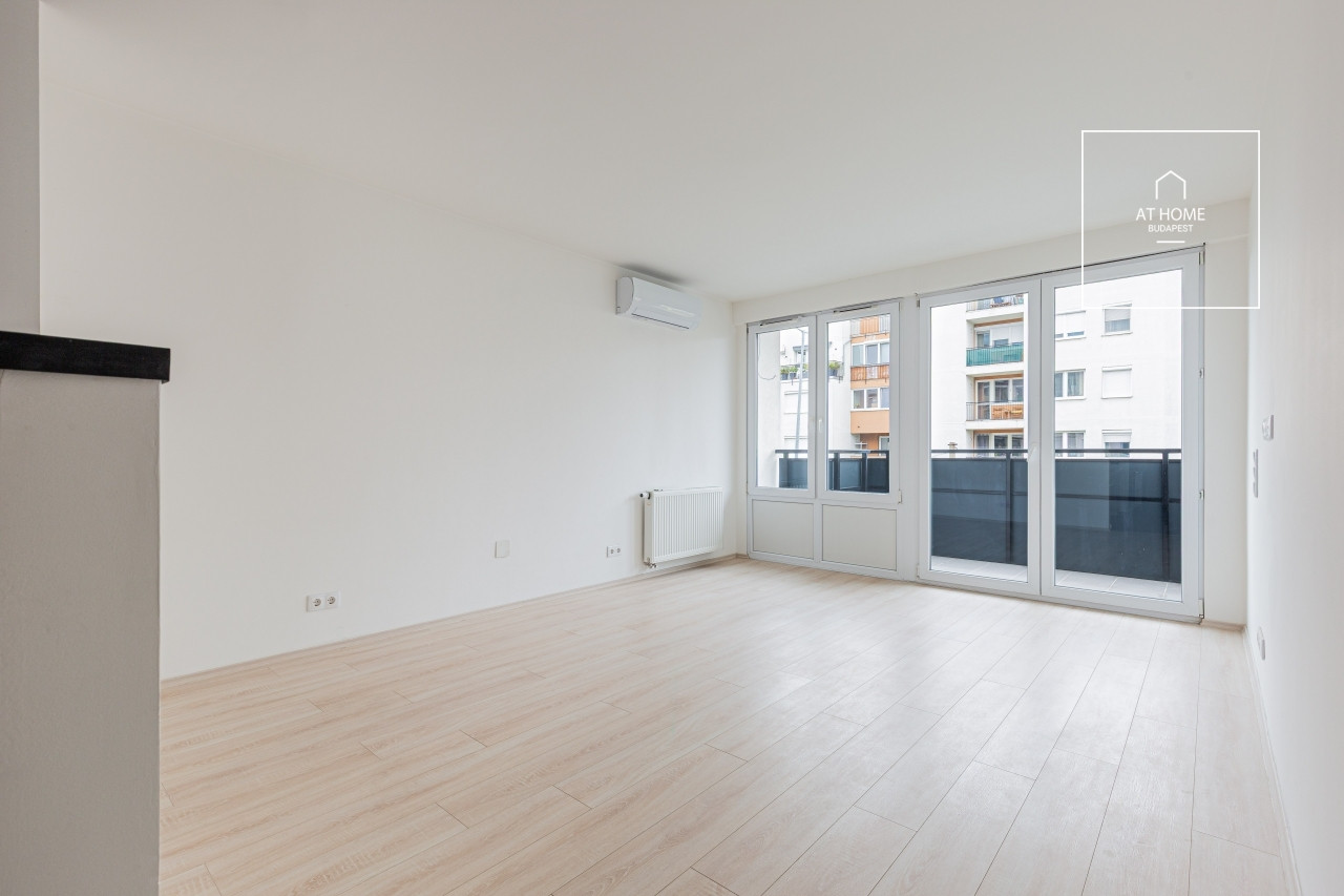 Newly built 77 m², 2-bedroom apartment with balcony in Budapest’s 13th district