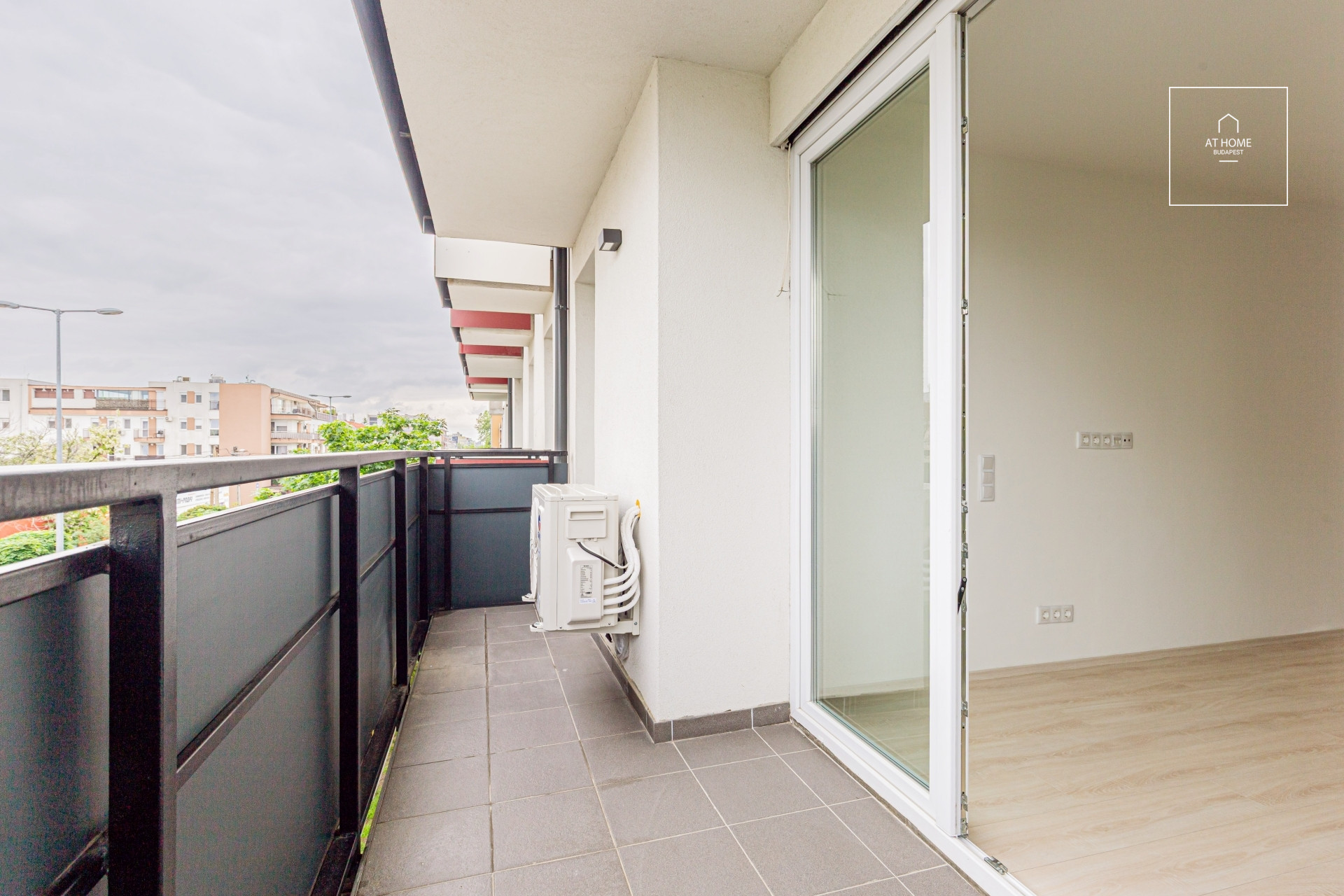 Newly built 77 m², 2-bedroom apartment with balcony in Budapest’s 13th district