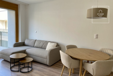 Newly built 52 m², one‑bedroom apartment with a terrace in the 13th district, Lőportárdűlő