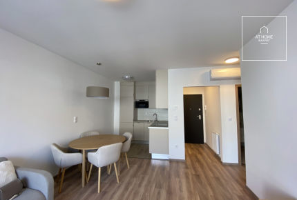 Newly built 52 m², one‑bedroom apartment with a terrace in the 13th district, Lőportárdűlő