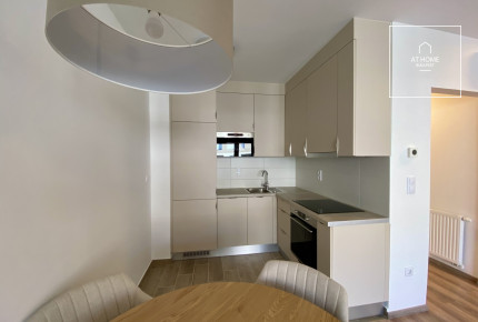 Newly built 52 m², one‑bedroom apartment with a terrace in the 13th district, Lőportárdűlő