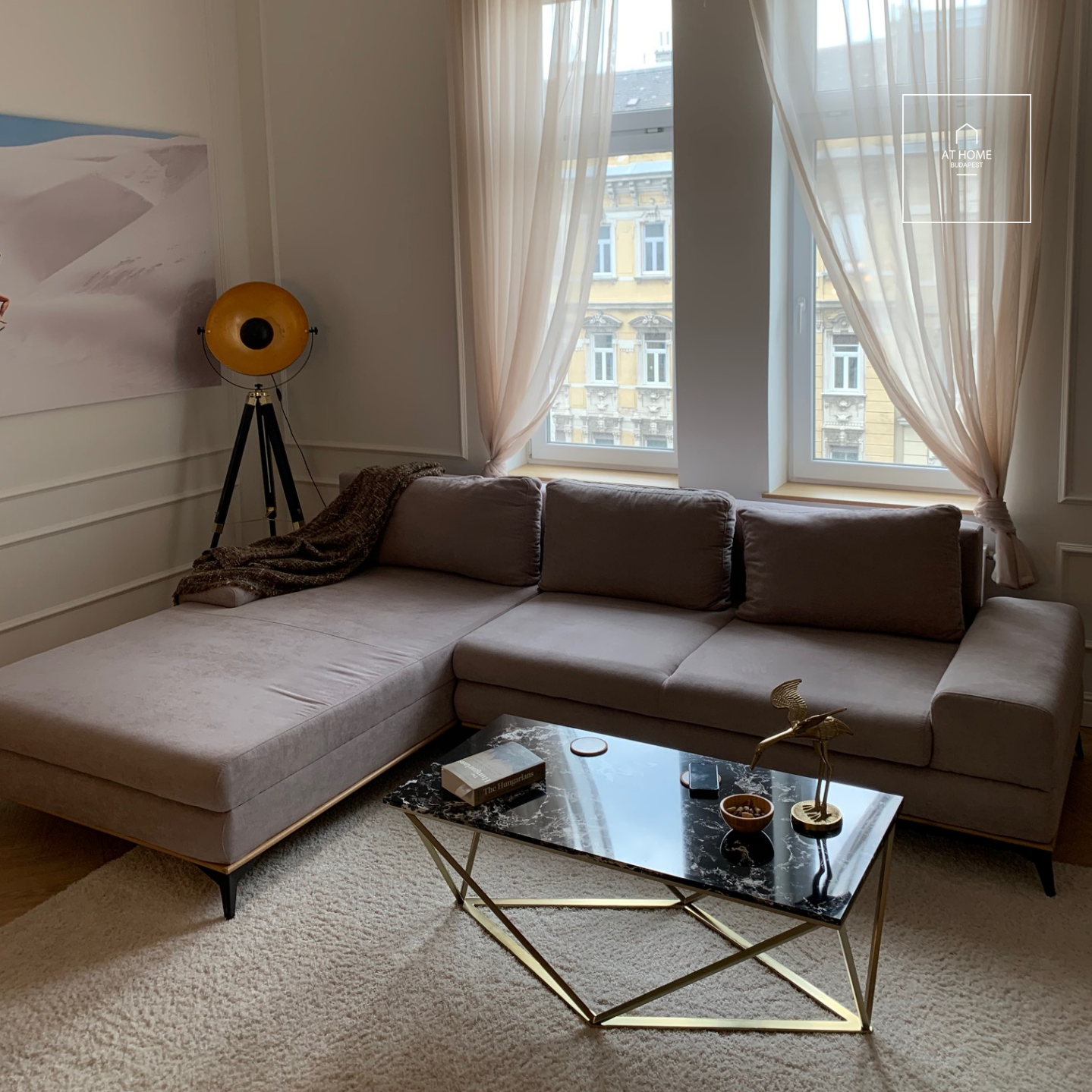 A renovated apartment in Budapest district XIII, Újlipótváros