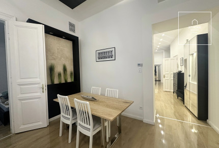 Refurbished classical apartment for rent in District VII, Erzsébetváros, Budapest