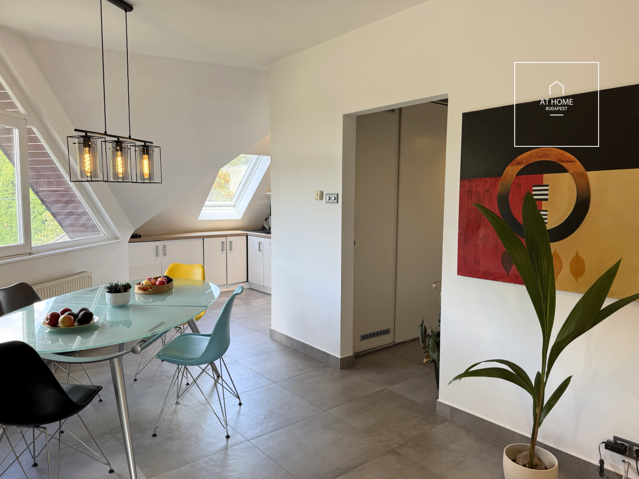 Exclusive 91 sqm apartment with panoramic views in Budapest’s District II, Törökvész