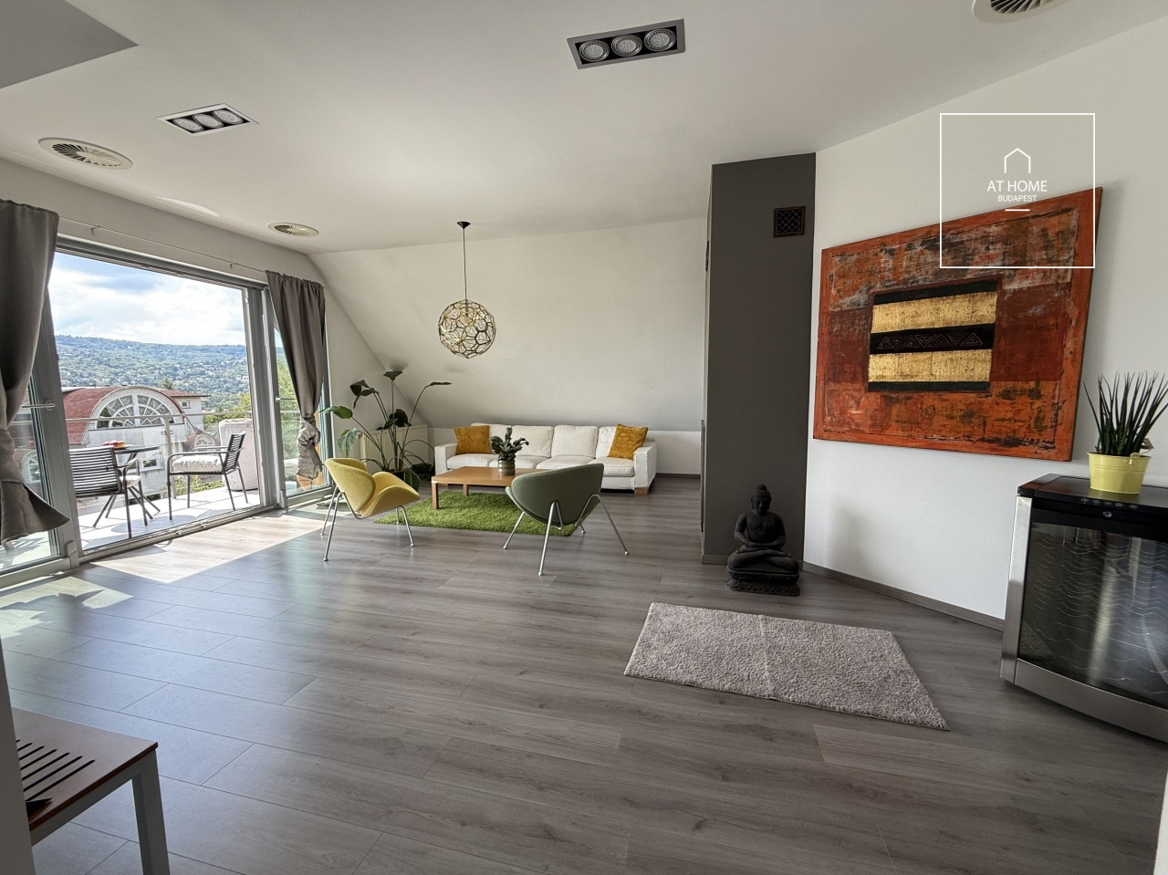 Exclusive 91 sqm apartment with panoramic views in Budapest’s District II, Törökvész