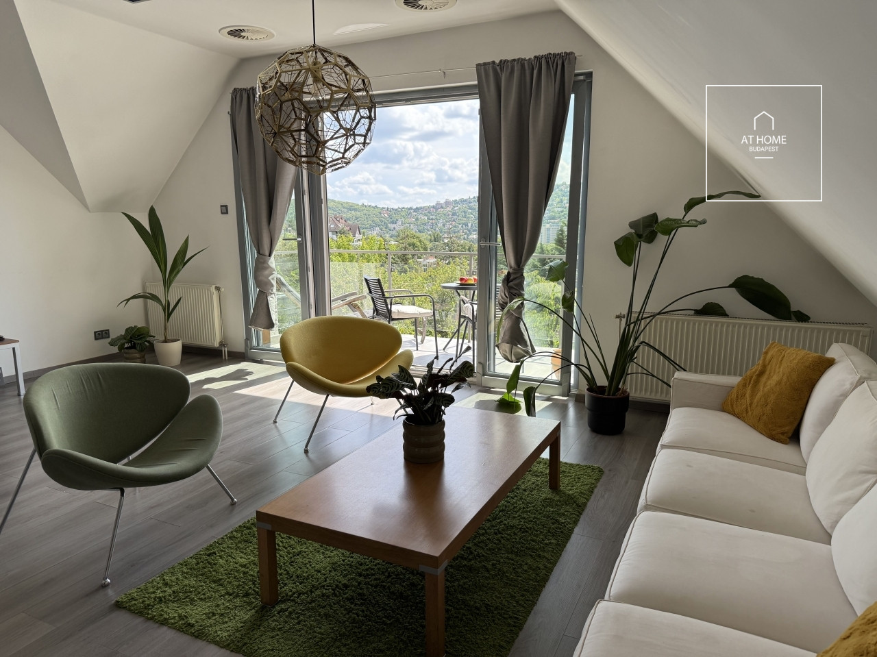 Exclusive 91 sqm apartment with panoramic views in Budapest’s District II, Törökvész