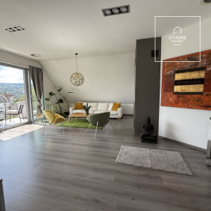 Exclusive 91 sqm apartment with panoramic views in Budapest’s District II, Törökvész
