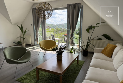 Exclusive 91 sqm apartment with panoramic views in Budapest’s District II, Törökvész