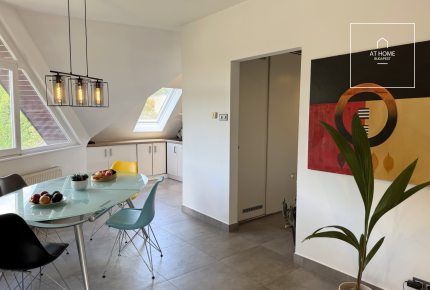 Exclusive 91 sqm apartment with panoramic views in Budapest’s District II, Törökvész