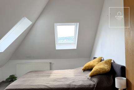 Exclusive 91 sqm apartment with panoramic views in Budapest’s District II, Törökvész