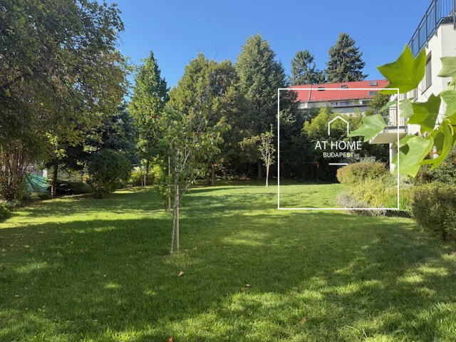 Newly built 3-bedroom apartment with garden connection for rent in Budapest II. district