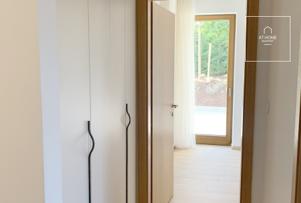 Newly built 3-bedroom apartment with garden connection for rent in Budapest II. district