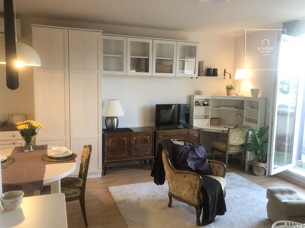 Top-Floor Apartment with Panoramic Views and 25 m² Terrace in District XI