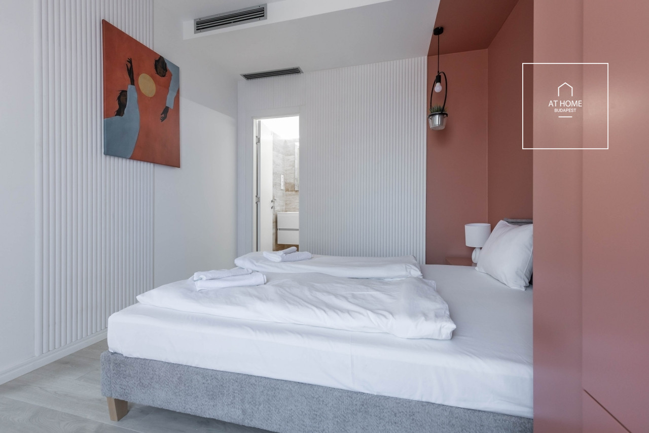 Newly Built Luxury Condo with 2 Bedrooms in District VII