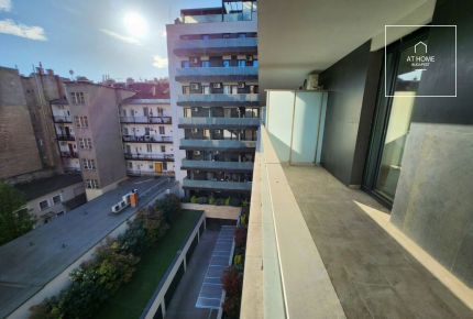 A two-bedroom premium apartment is available for rent in the 13th district of Budapest, Újlipótváros