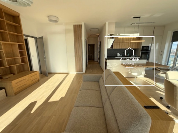 Newly built 3-bedroom apartment with panoramic views in District XI, Budapart