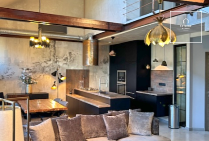 Exclusive 102 sqm loft apartment on the 3rd floor in District I, Krisztinaváros