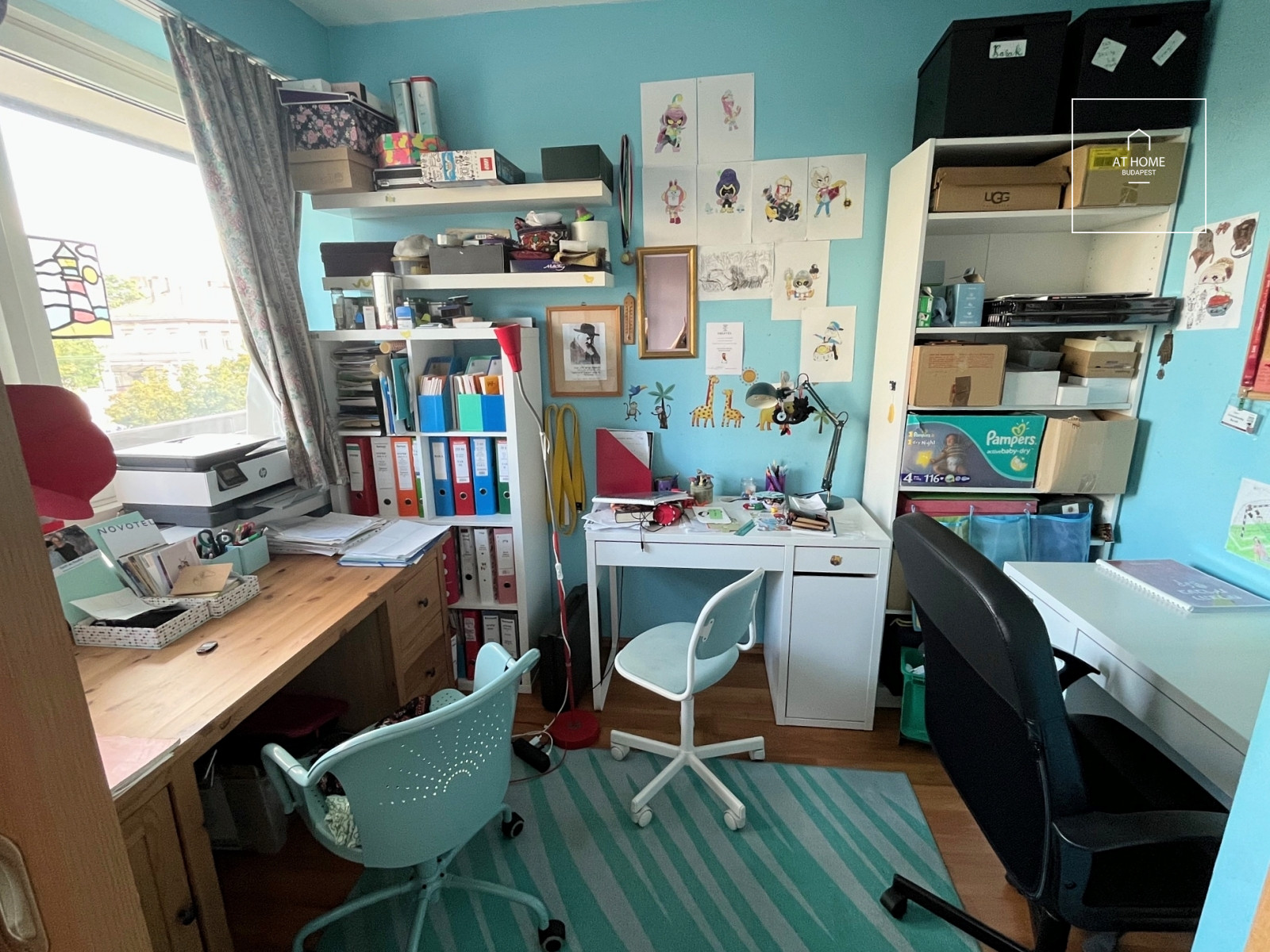 Sunny 3-Bedroom Corner Apartment in a Luxury Condominium in Budapest’s 9th District