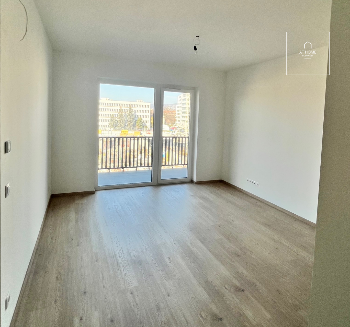 A newly built one-bedroom apartment is available For rent in the 11th district of Budapest, Budapart.