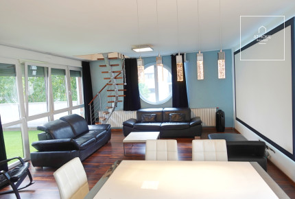 Modern apartment with huge terrace for rent in tthe XIII. district