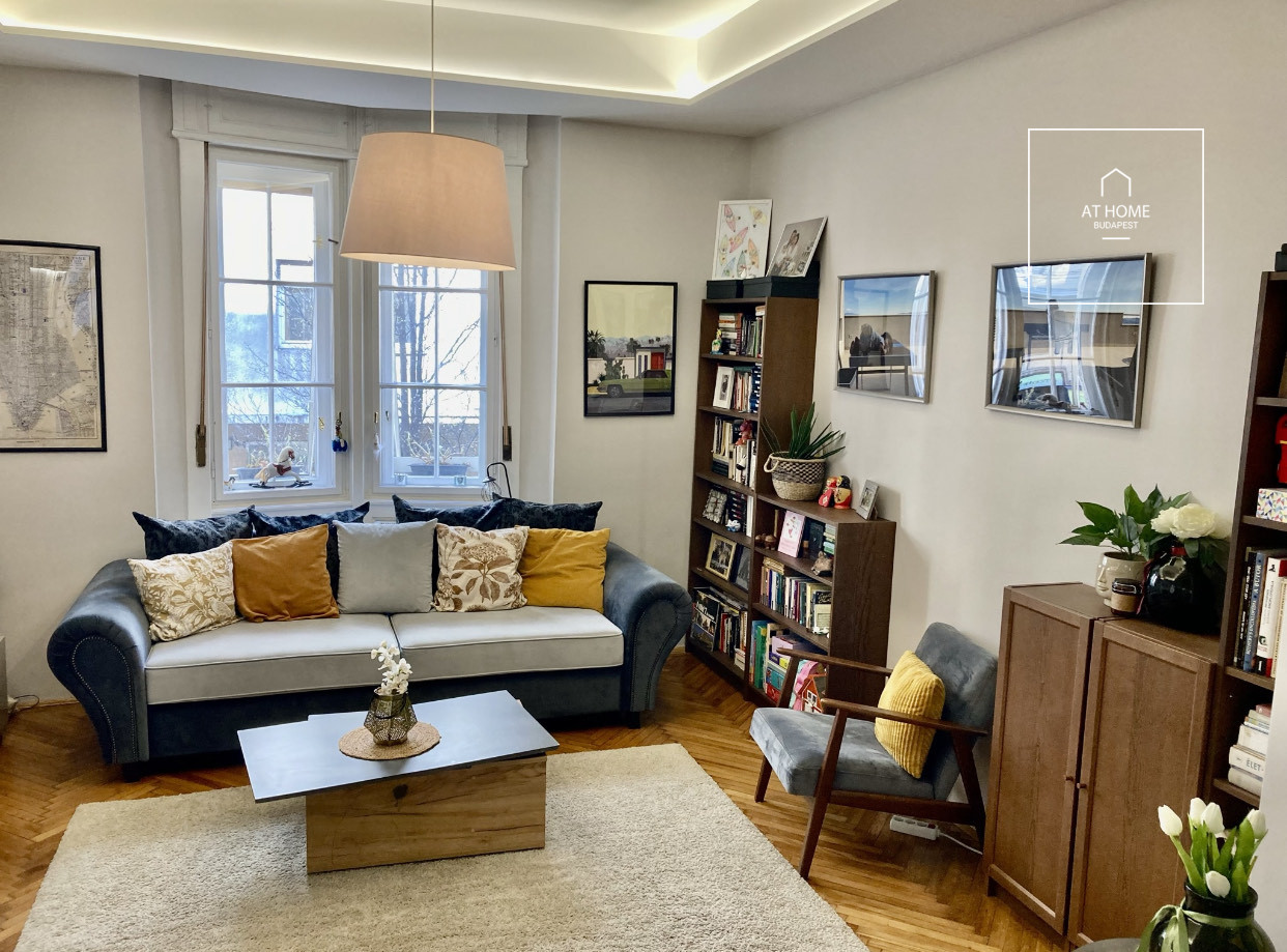 Renovated apartment for rent in a pedestrian street in Budapest XIII. Újlipotváros