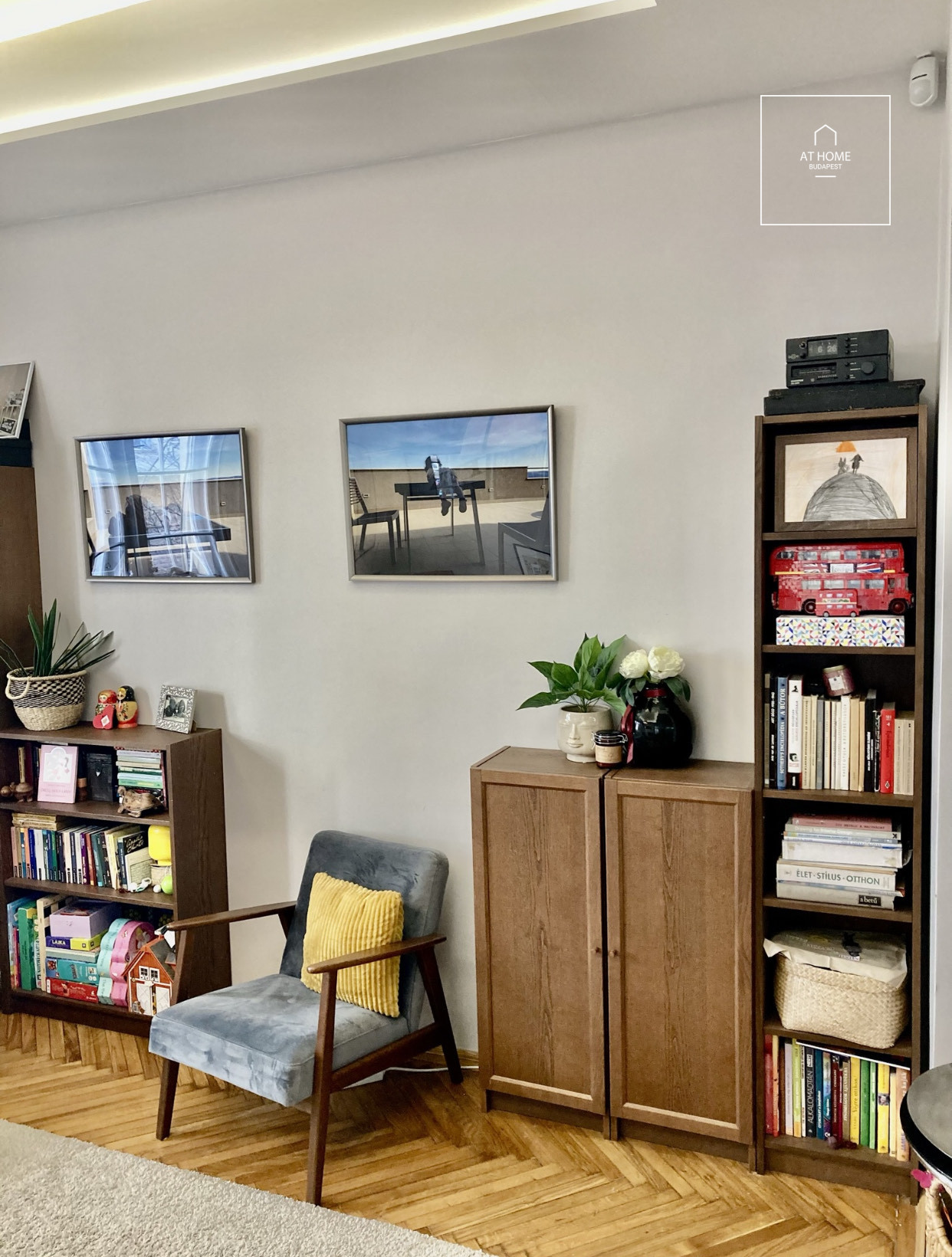 Renovated apartment for rent in a pedestrian street in Budapest XIII. Újlipotváros