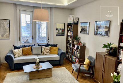 Renovated apartment for rent in a pedestrian street in Budapest XIII. Újlipotváros