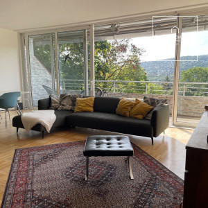 Five-bedroom panoramic apartment for rent in the 2nd district of Budapest, Törökvész.