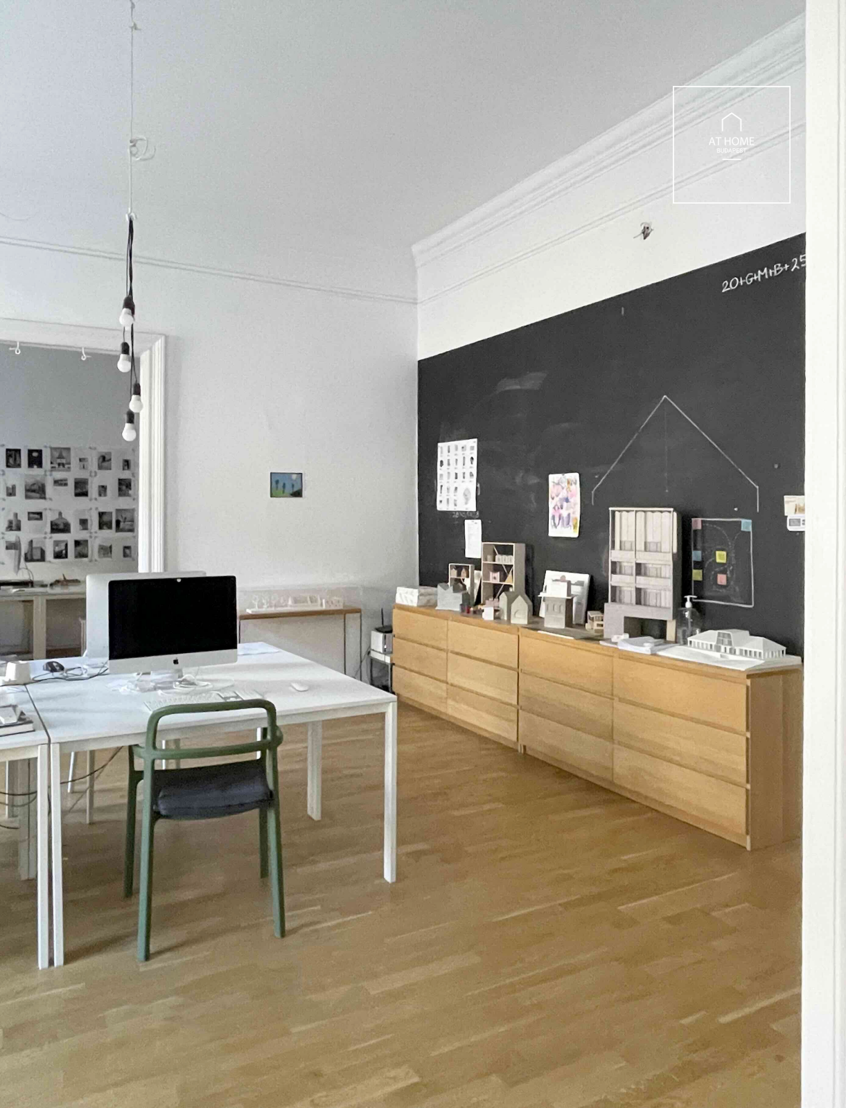 A 107 sqm 2-bedroom apartment near the Margaret Bridge in district II