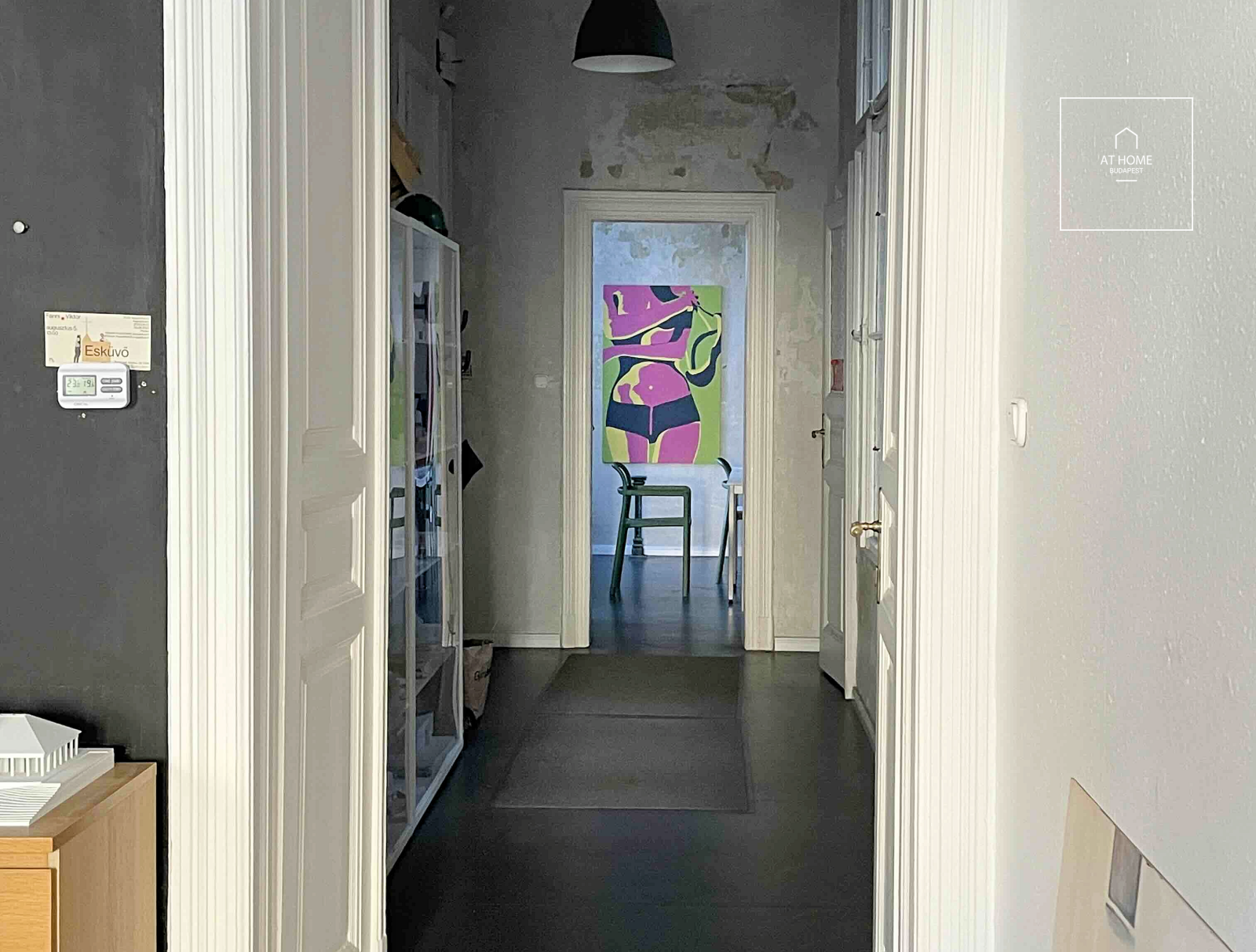 A 107 sqm 2-bedroom apartment near the Margaret Bridge in district II