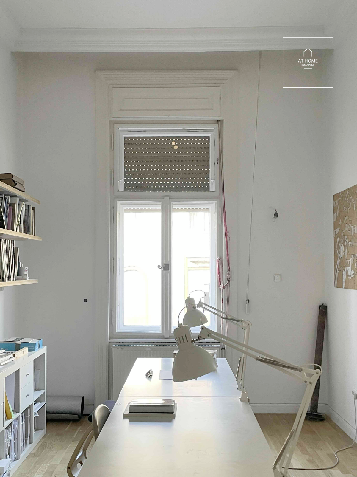 A 107 sqm 2-bedroom apartment near the Margaret Bridge in district II