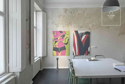 A 107 sqm 2-bedroom apartment near the Margaret Bridge in district II