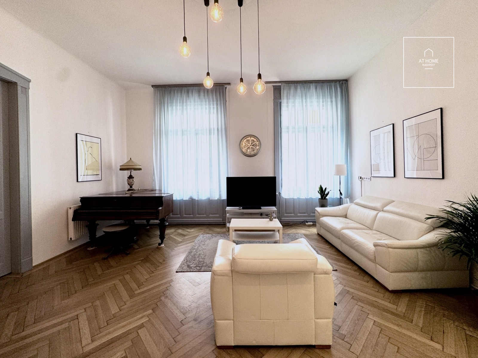 Elegant two-bedroom apartment for rent in District V, City Center.