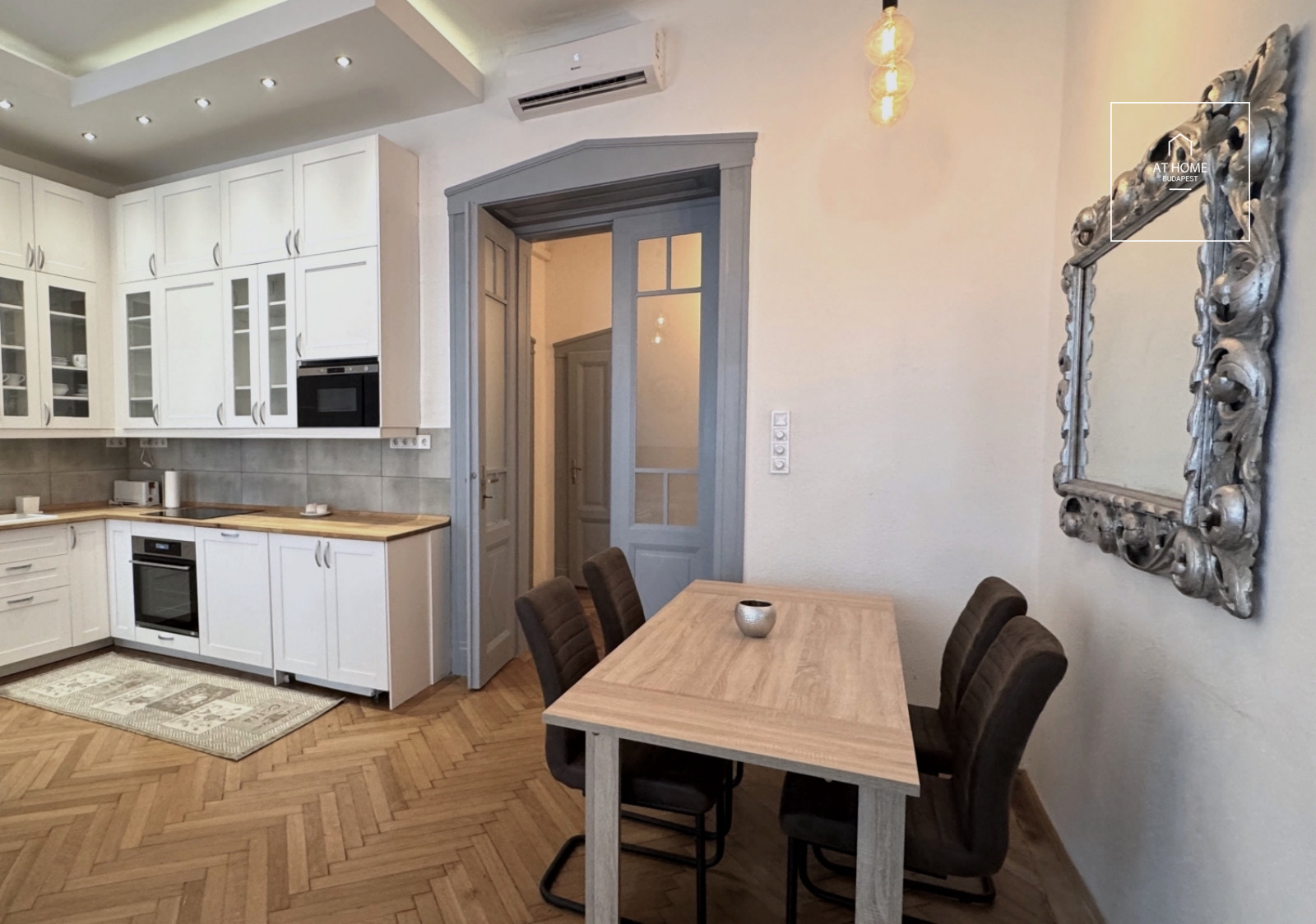 Elegant two-bedroom apartment for rent in District V, City Center.
