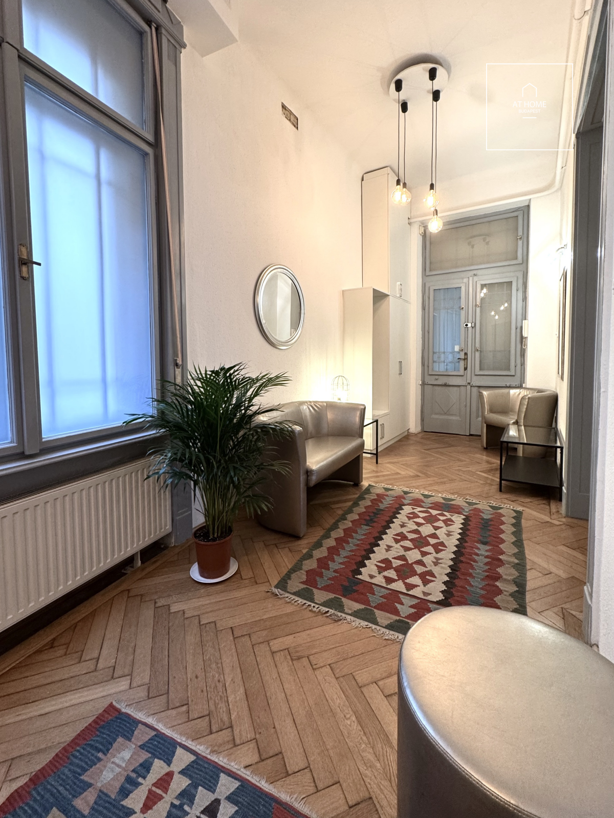 Elegant two-bedroom apartment for rent in District V, City Center.