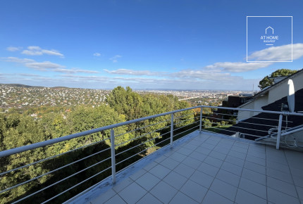 Exclusive, panoramic two-storey apartment on Istenhegy in District XII