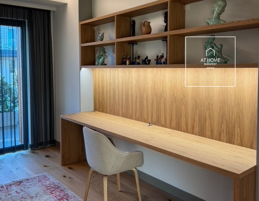 Panoramic 3-bedroom apartment in a newly built residential building in District XIII, Újlipótváros