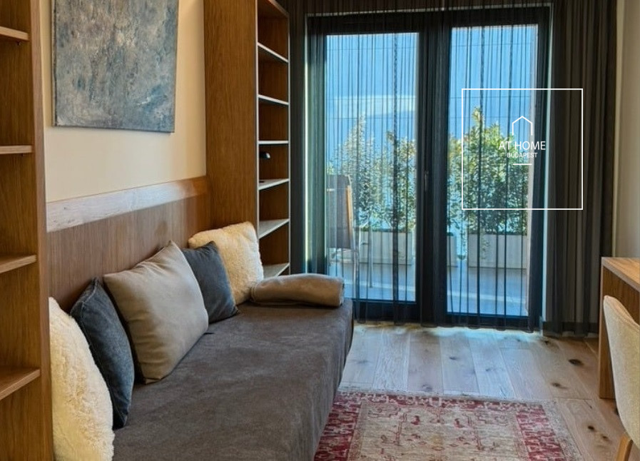 Panoramic 3-bedroom apartment in a newly built residential building in District XIII, Újlipótváros