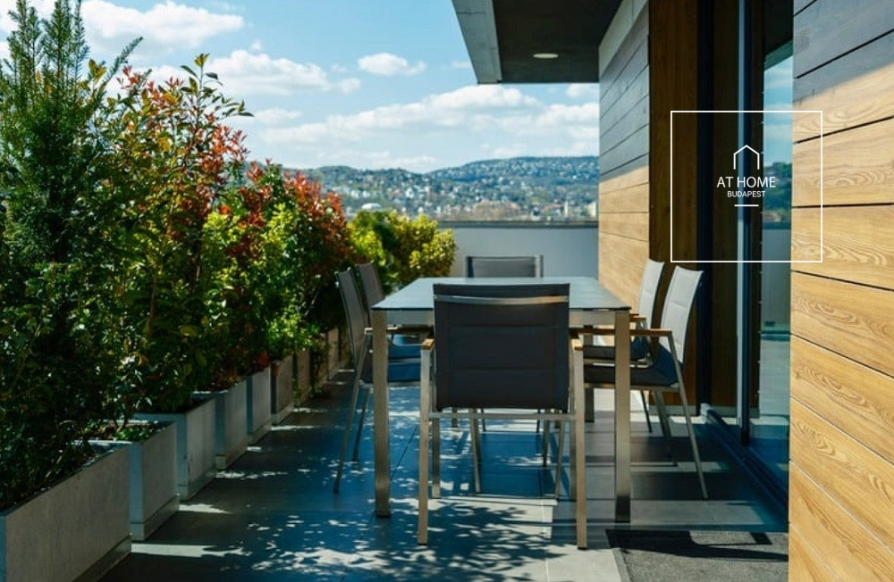 Panoramic 3-bedroom apartment in a newly built residential building in District XIII, Újlipótváros
