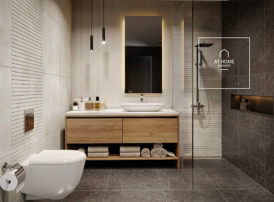 Panoramic 3-bedroom apartment in a newly built residential building in District XIII, Újlipótváros