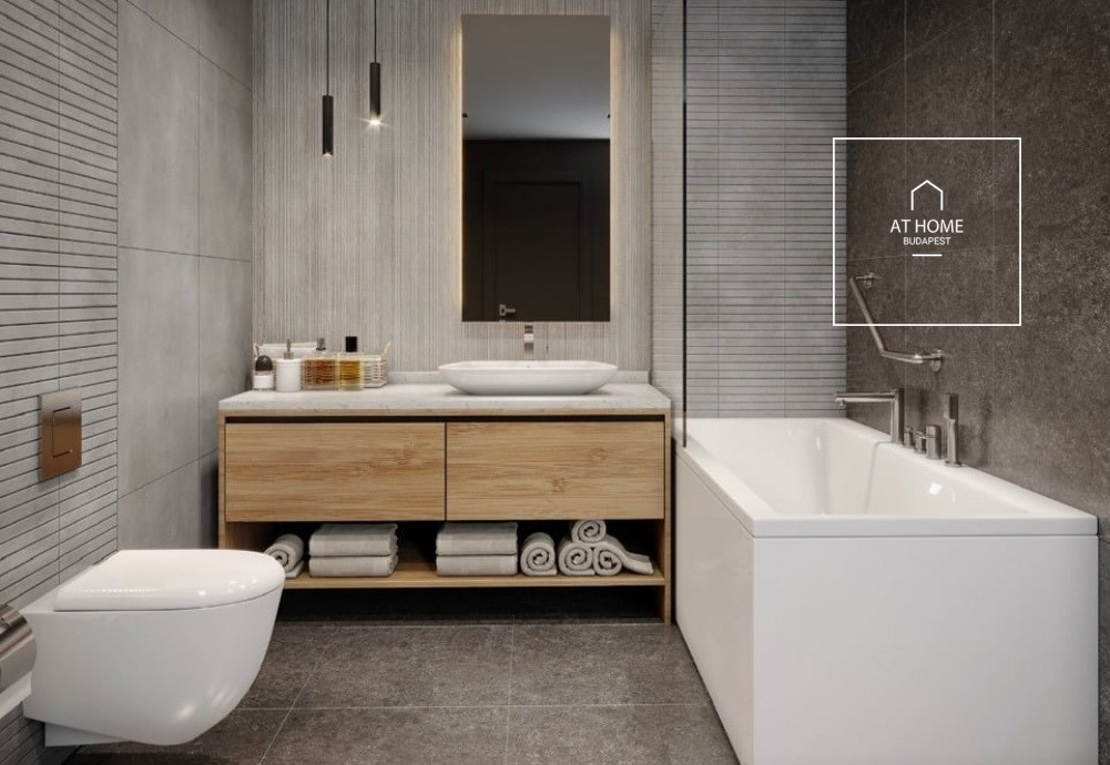 Panoramic 3-bedroom apartment in a newly built residential building in District XIII, Újlipótváros